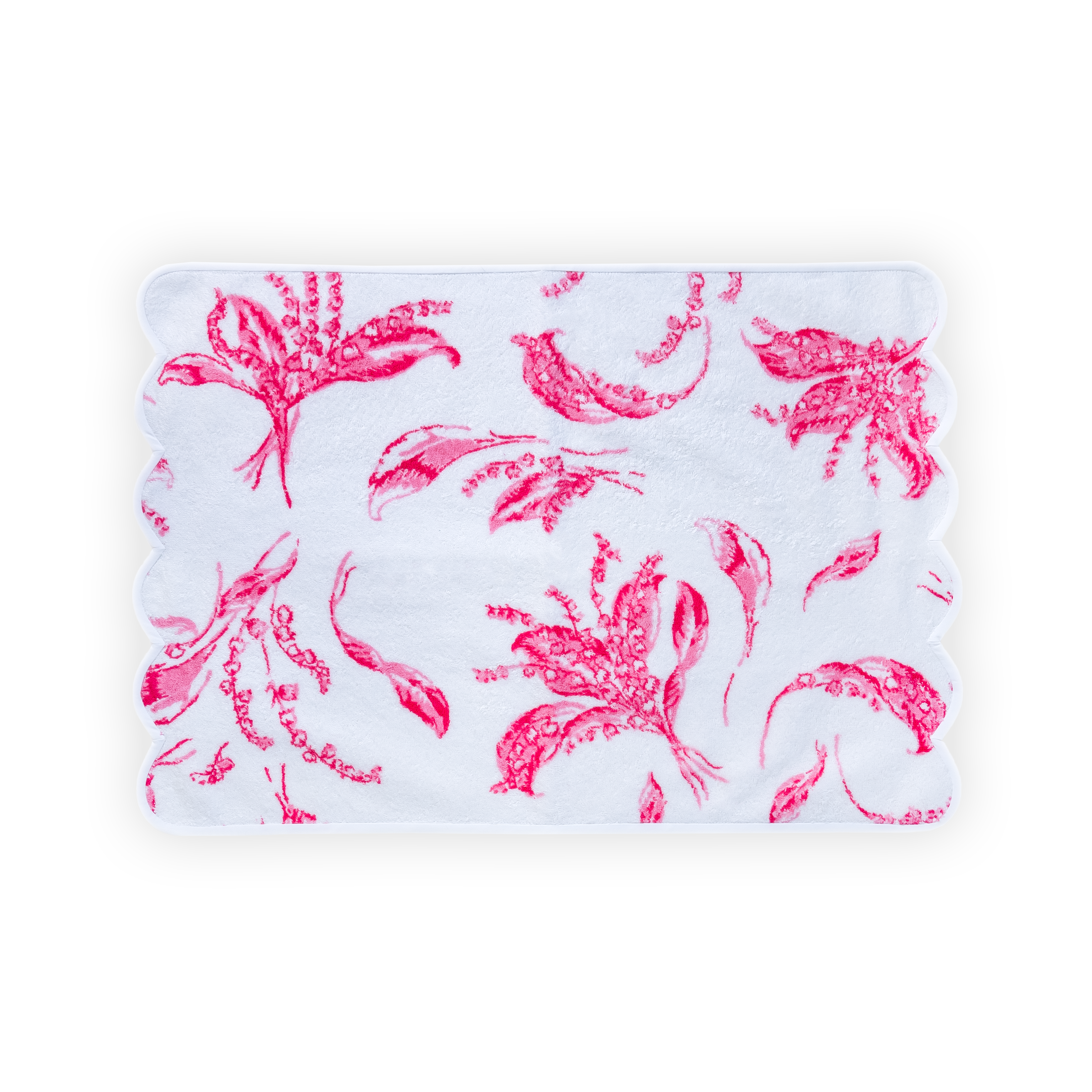 Muguet Pink Towels