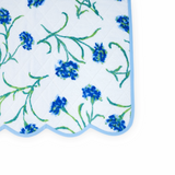 Carnations Blue/Green Towels