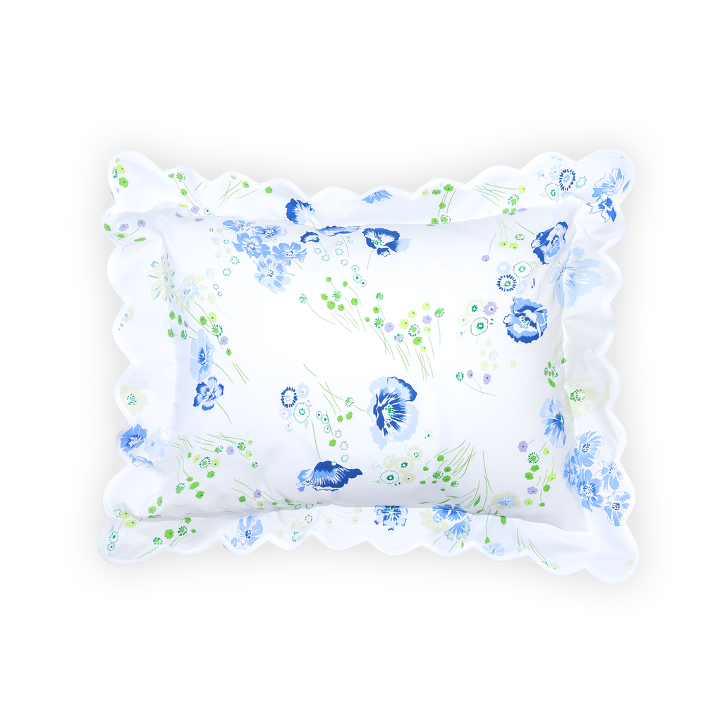 Fleurs d'Avril Blue/Green Bed Linens