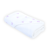 Coeurs Lavender Printed Hooded Towel