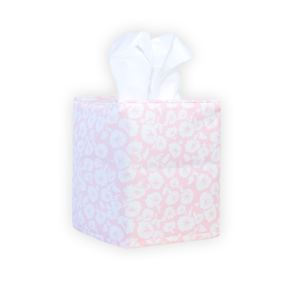 Liserons Pink Tissue Box Cover