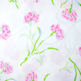 Carnations Pink/Green/Blue Bed Linens