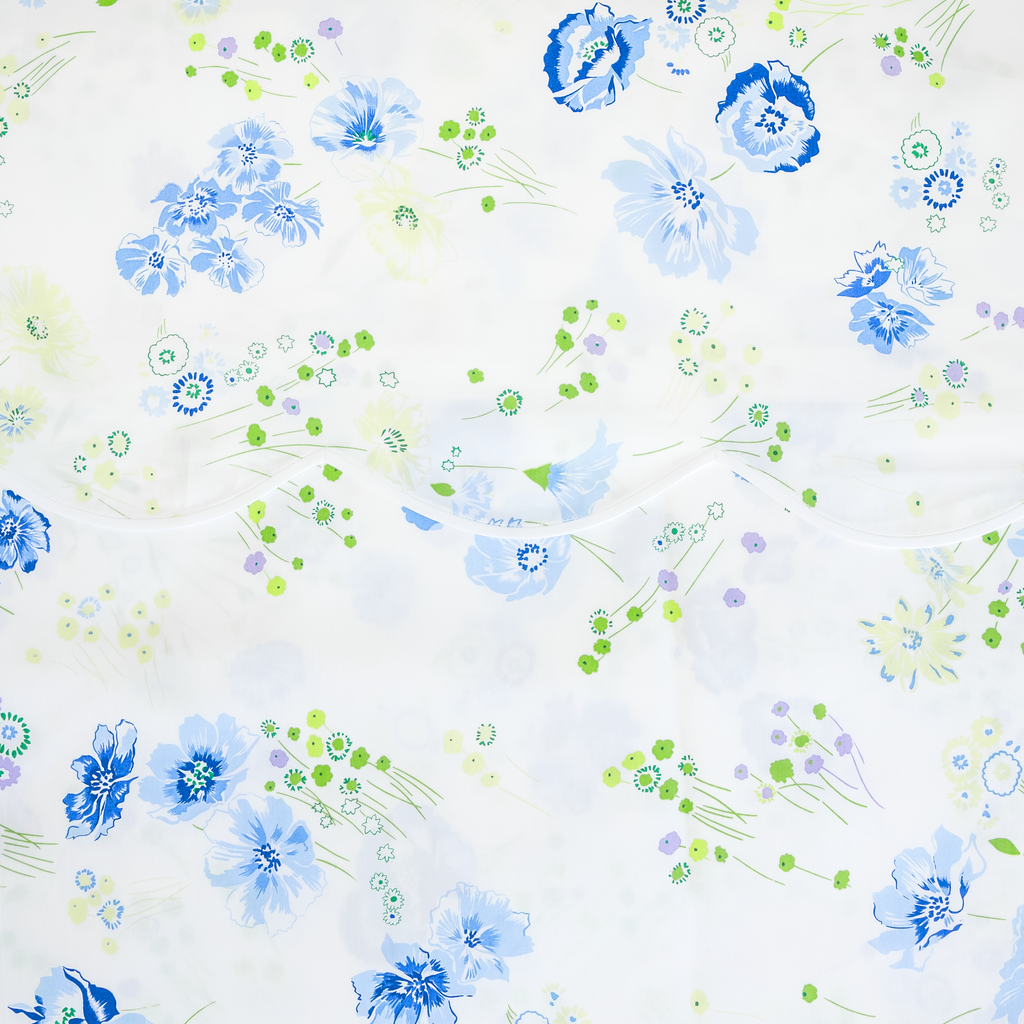 Fleurs d'Avril Blue/Green Bed Linens