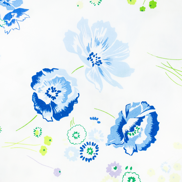 Fleurs d'Avril Blue/Green Bed Linens