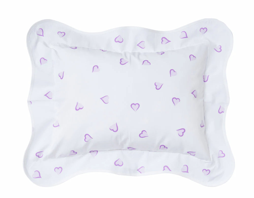 Coeurs Lavender Bed Linens