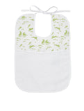 Lapins Green Printed Bib
