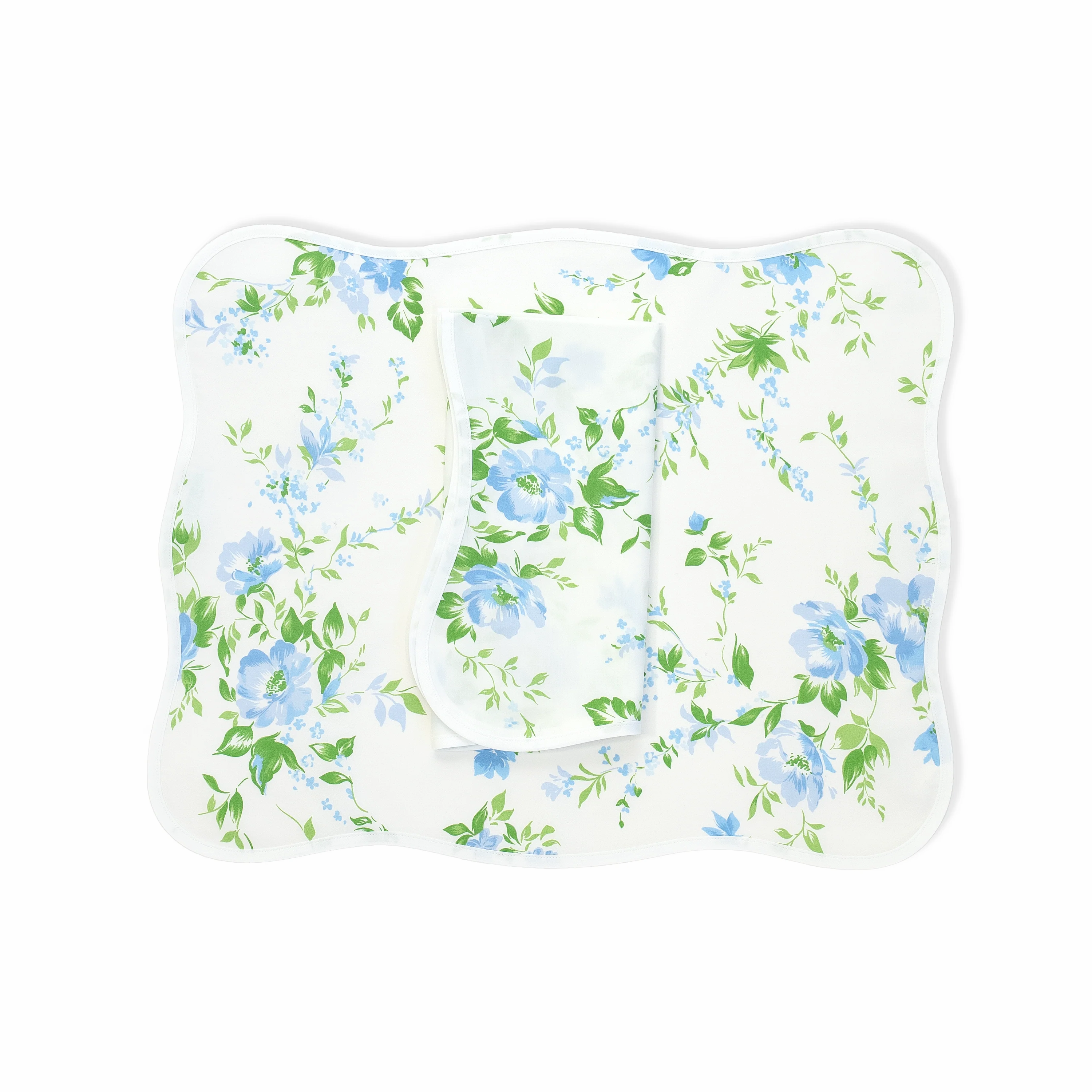 Fleurs du Vent Printed Placemat/Napkin Sets