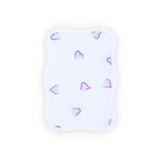 Coeurs Lavender Printed Cocktail Napkins