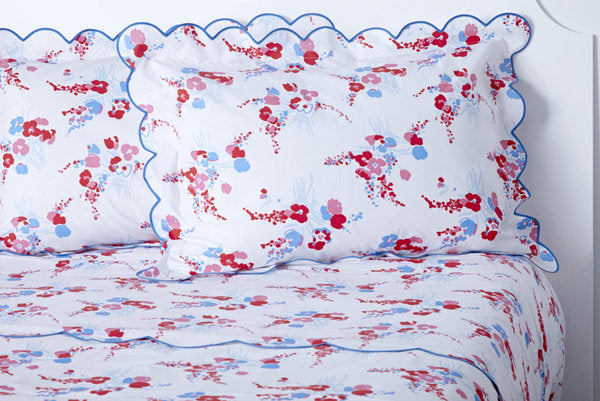 Demoiselles Red/Blue Bed Linens