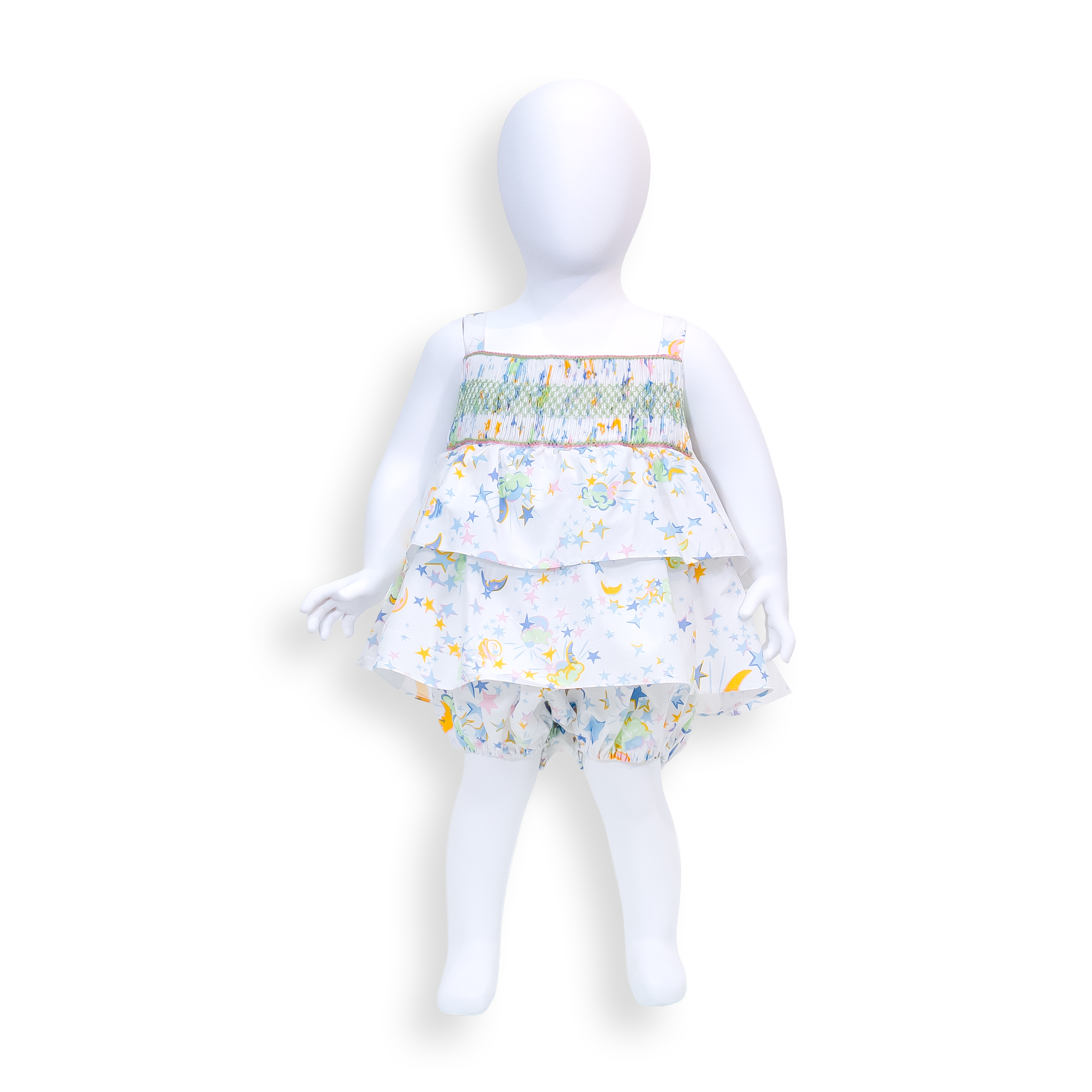 Gigi Romper - Moons & Stars Multi