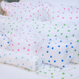 Coeurs Green Bed Linens