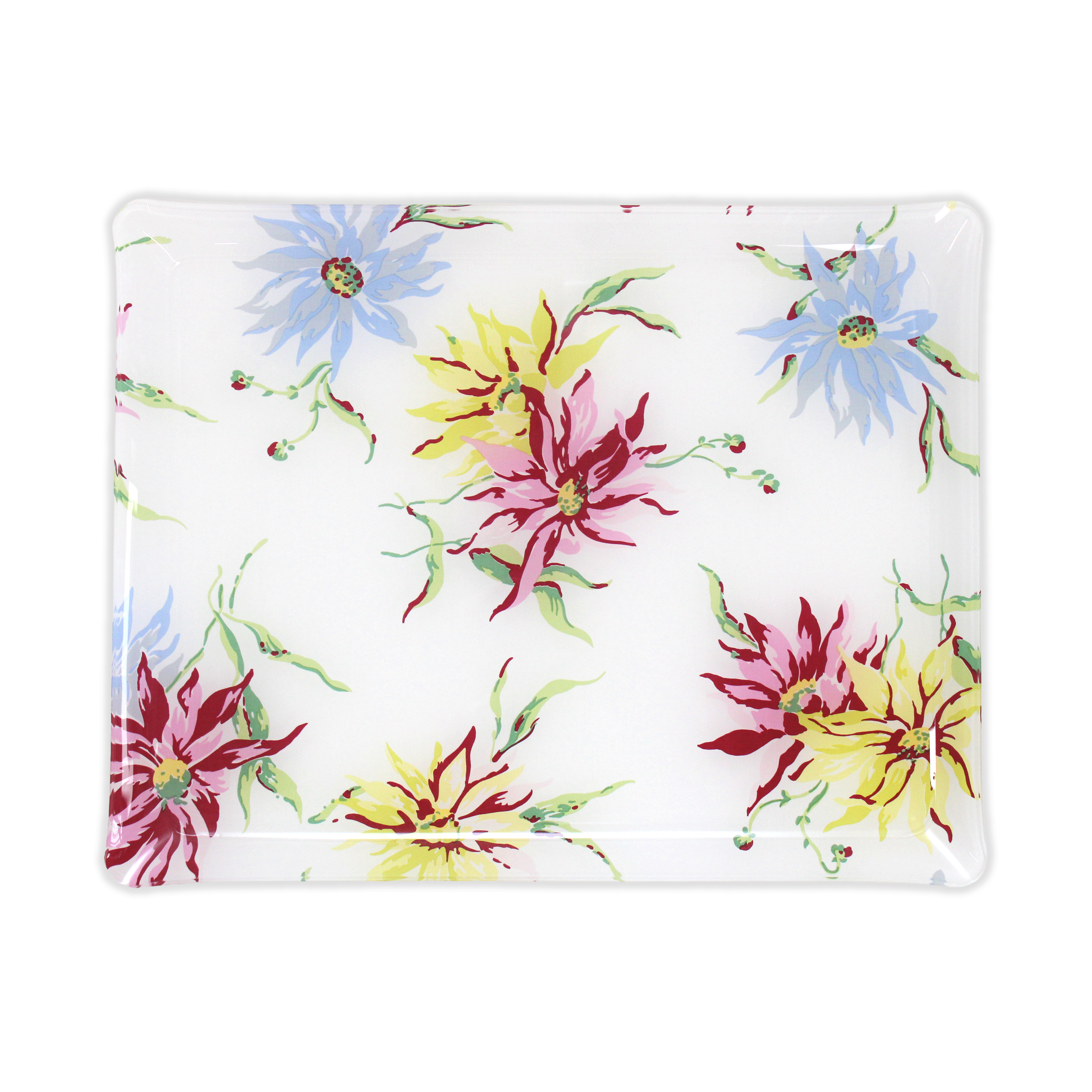 Dahlia Large Laminated Trays