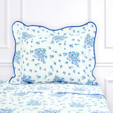 Violettes Blue Bed Linens