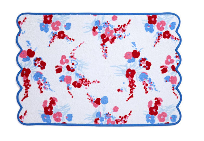 Demoiselles Red/Blue Towels