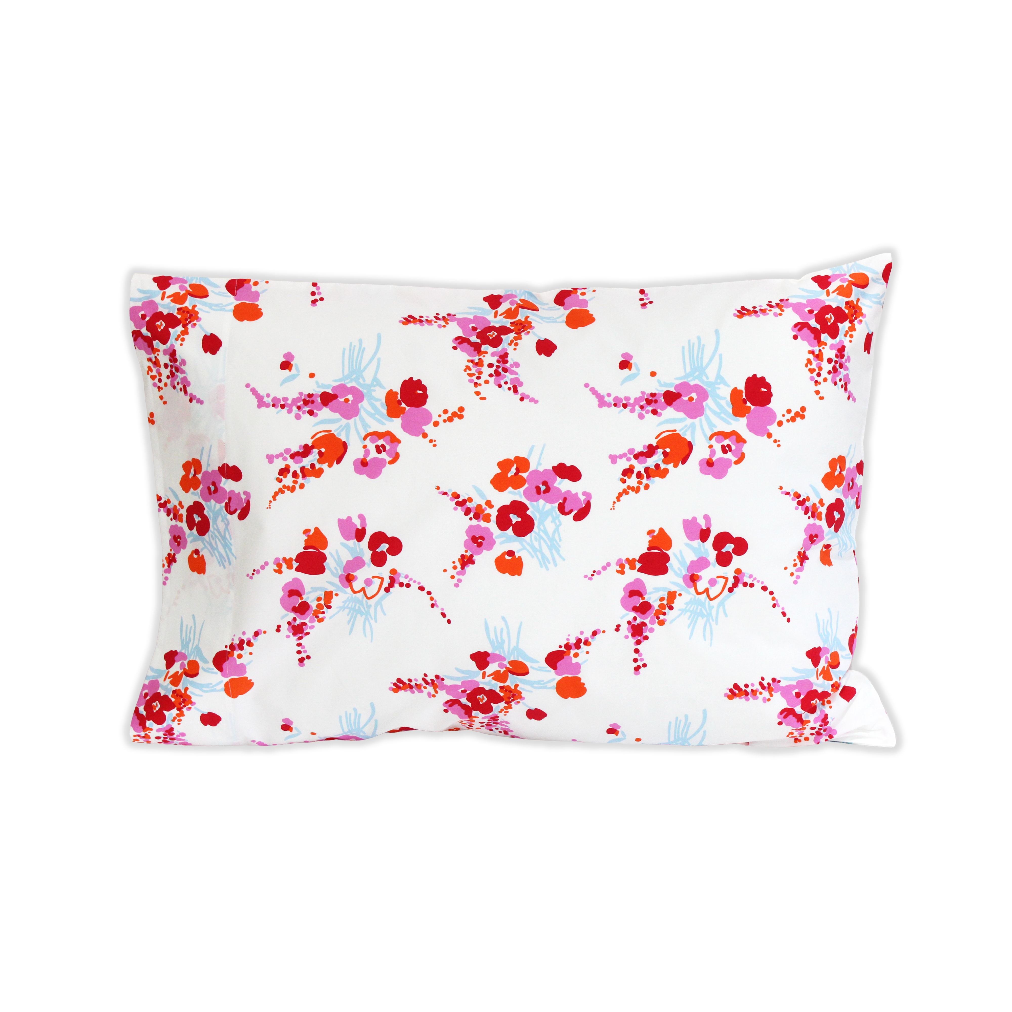 Demoiselles Orange/Pink Standard Pillowcase