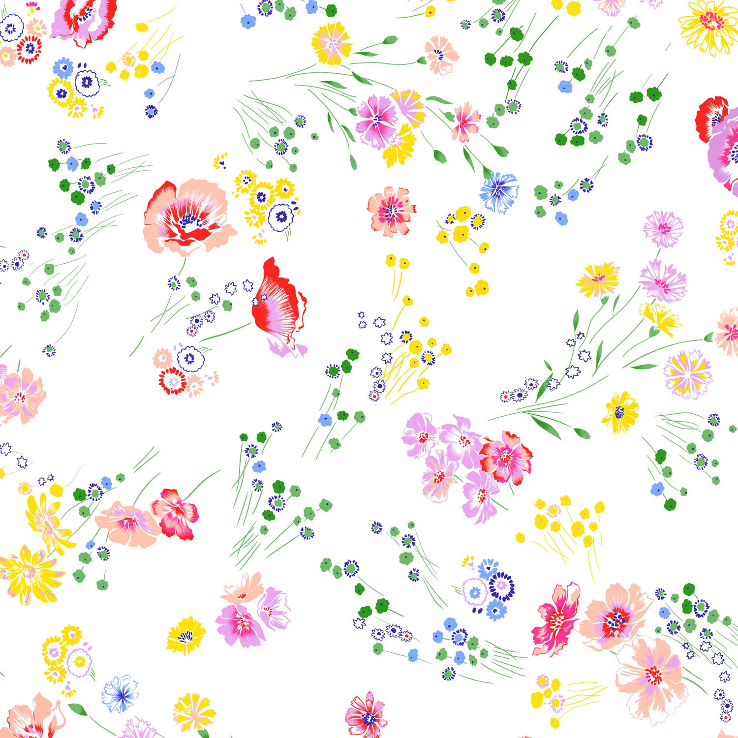 Fleurs d'Avril Scallop Bed Linens