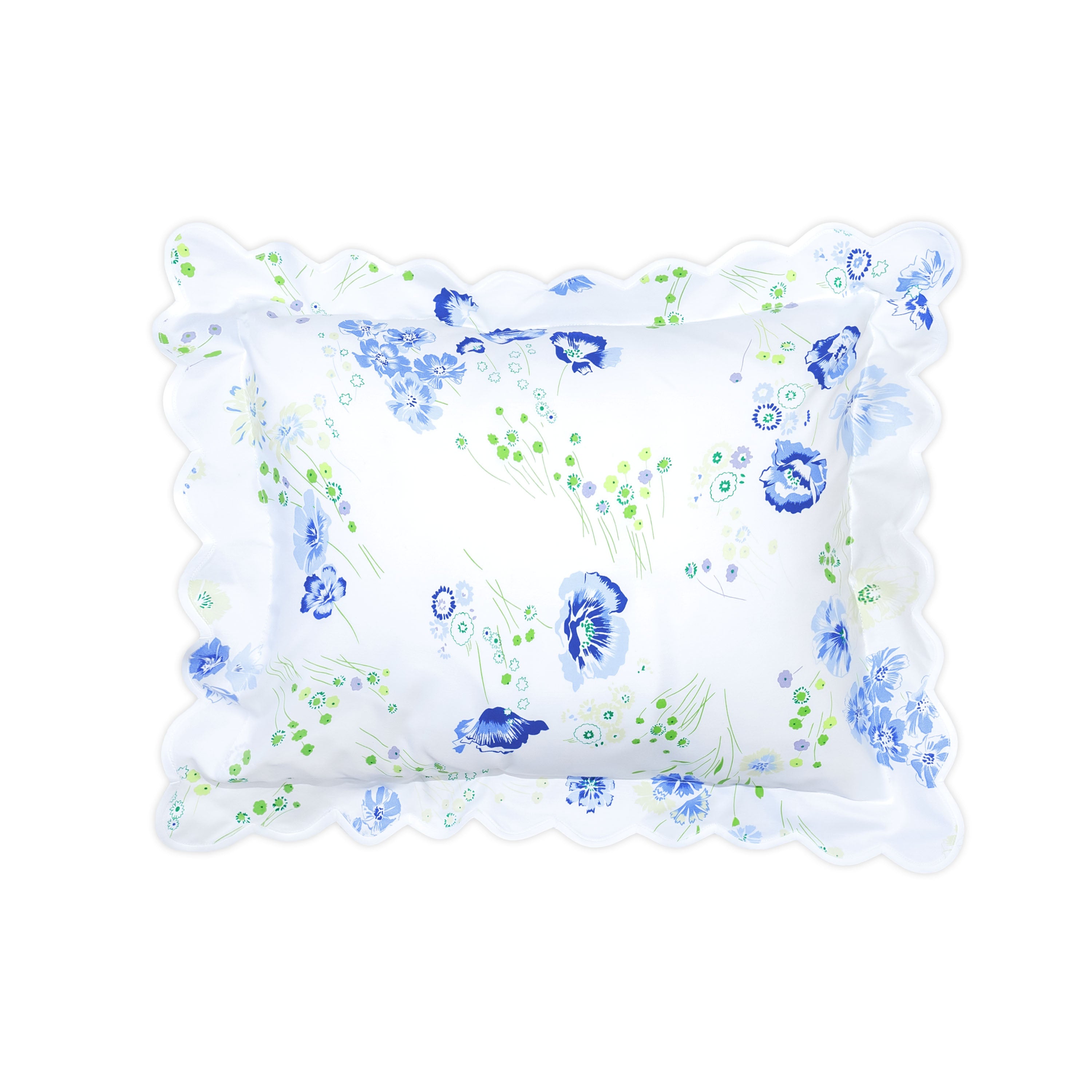 Fleurs d'Avril Blue/Green Bed Linens