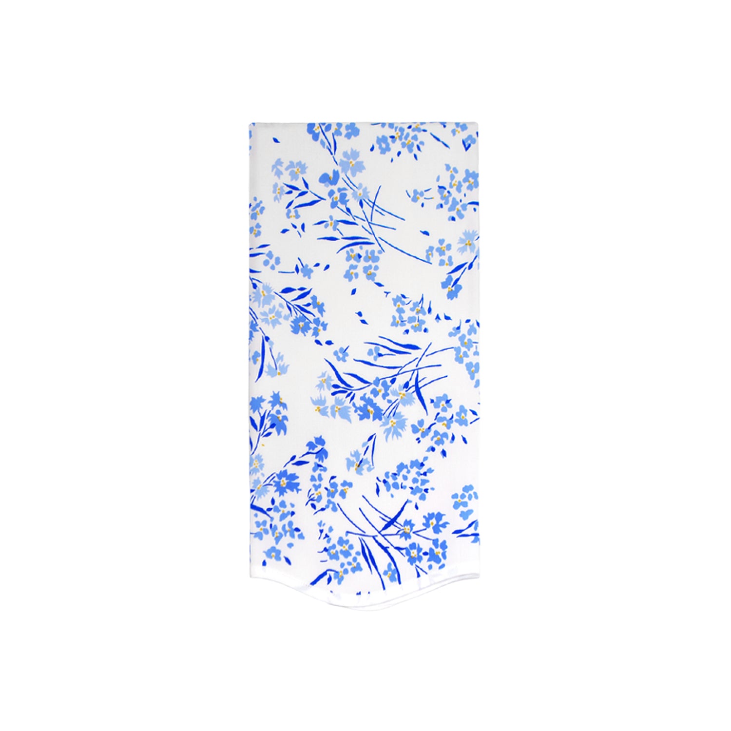 Fleurs des Champs Blue Printed Guest Towels