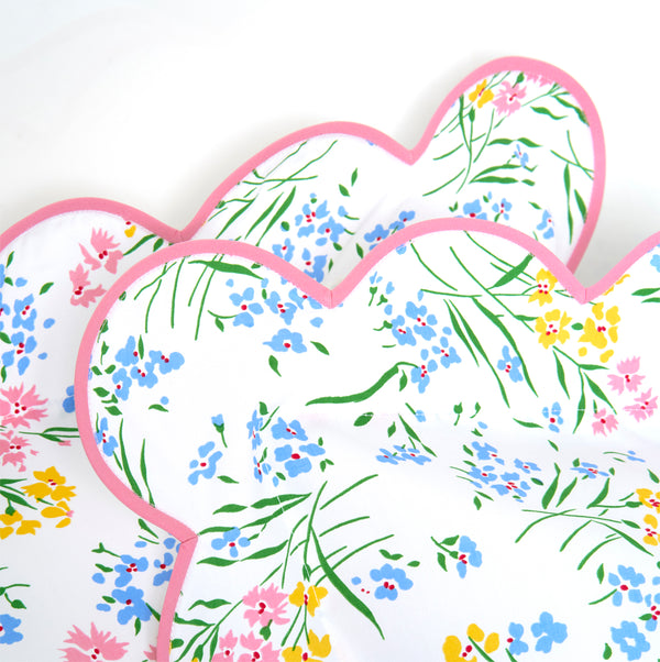 Fleurs des Champs Pink Bed Linens