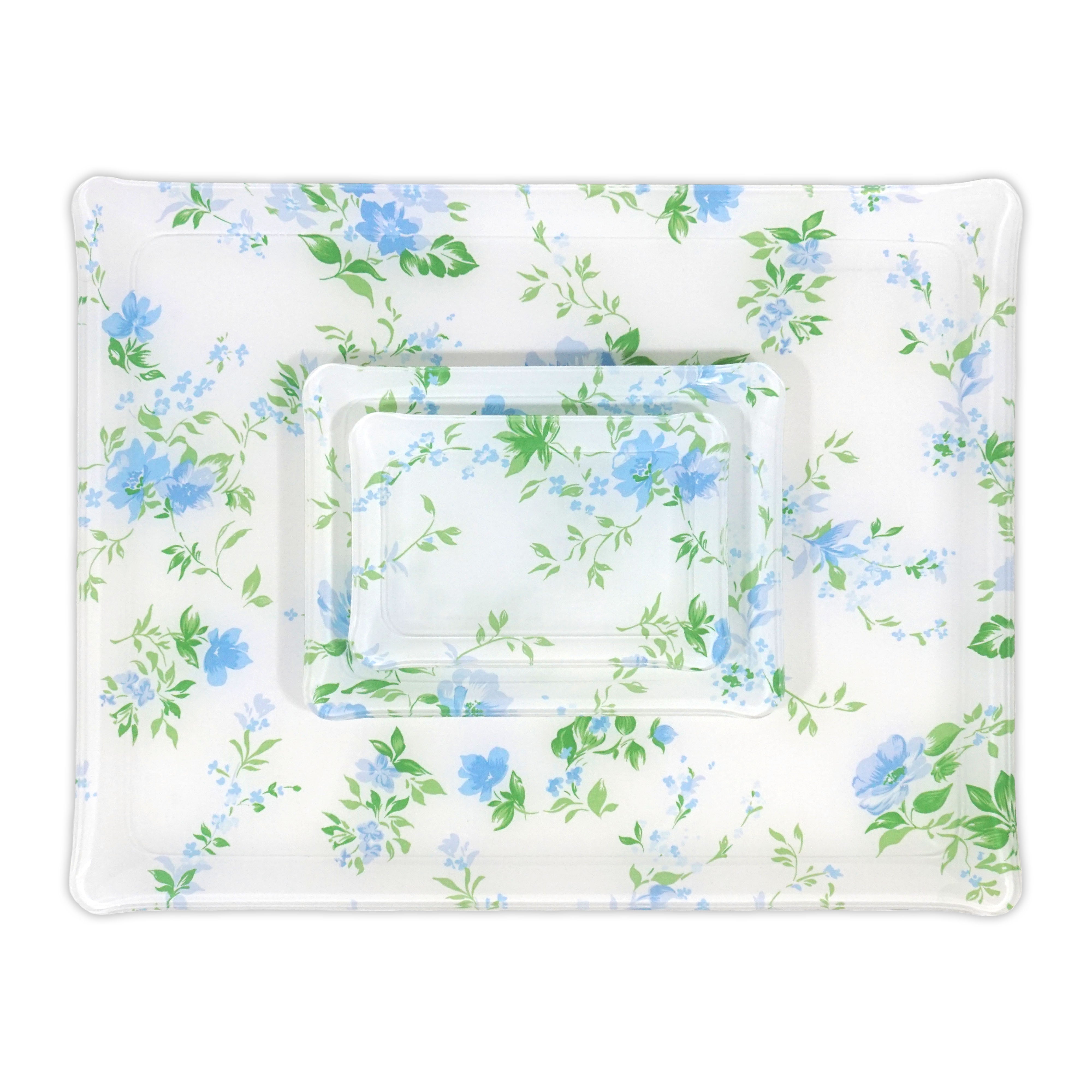 Fleurs du Vent Laminated Trays