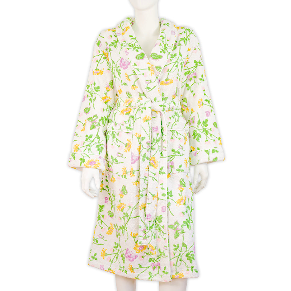 Fleurs et Papillons Terry Robes