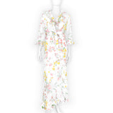 Anouschka Robe - Pois de Senteur Pink/Yellow