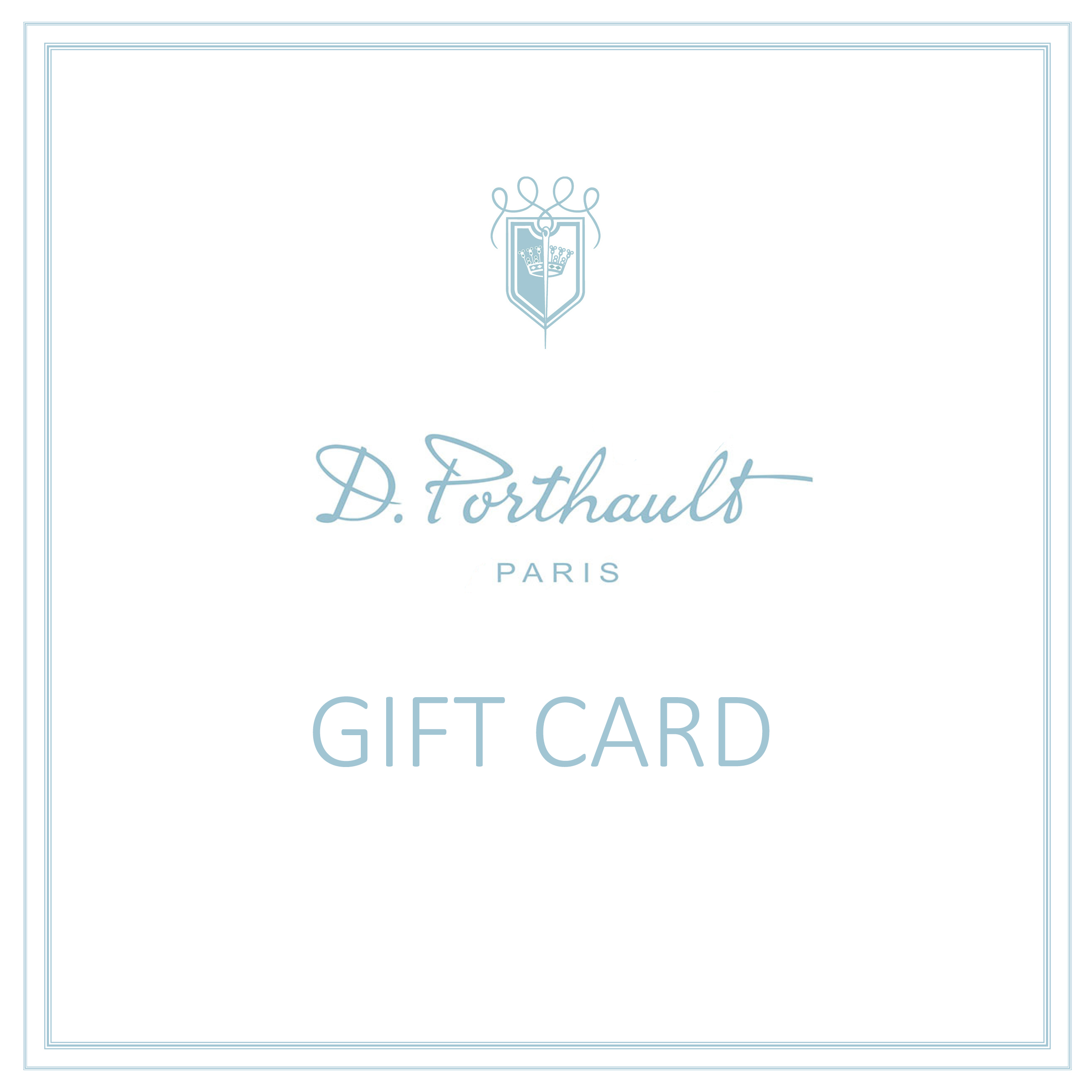 D. Porthault 礼品卡