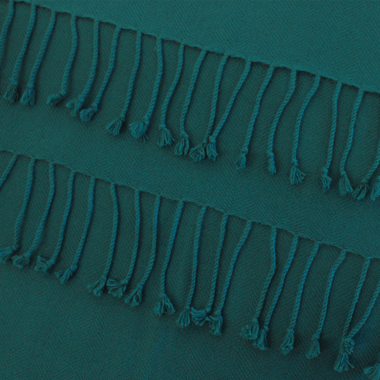 Hunter Green Cashmere Throw