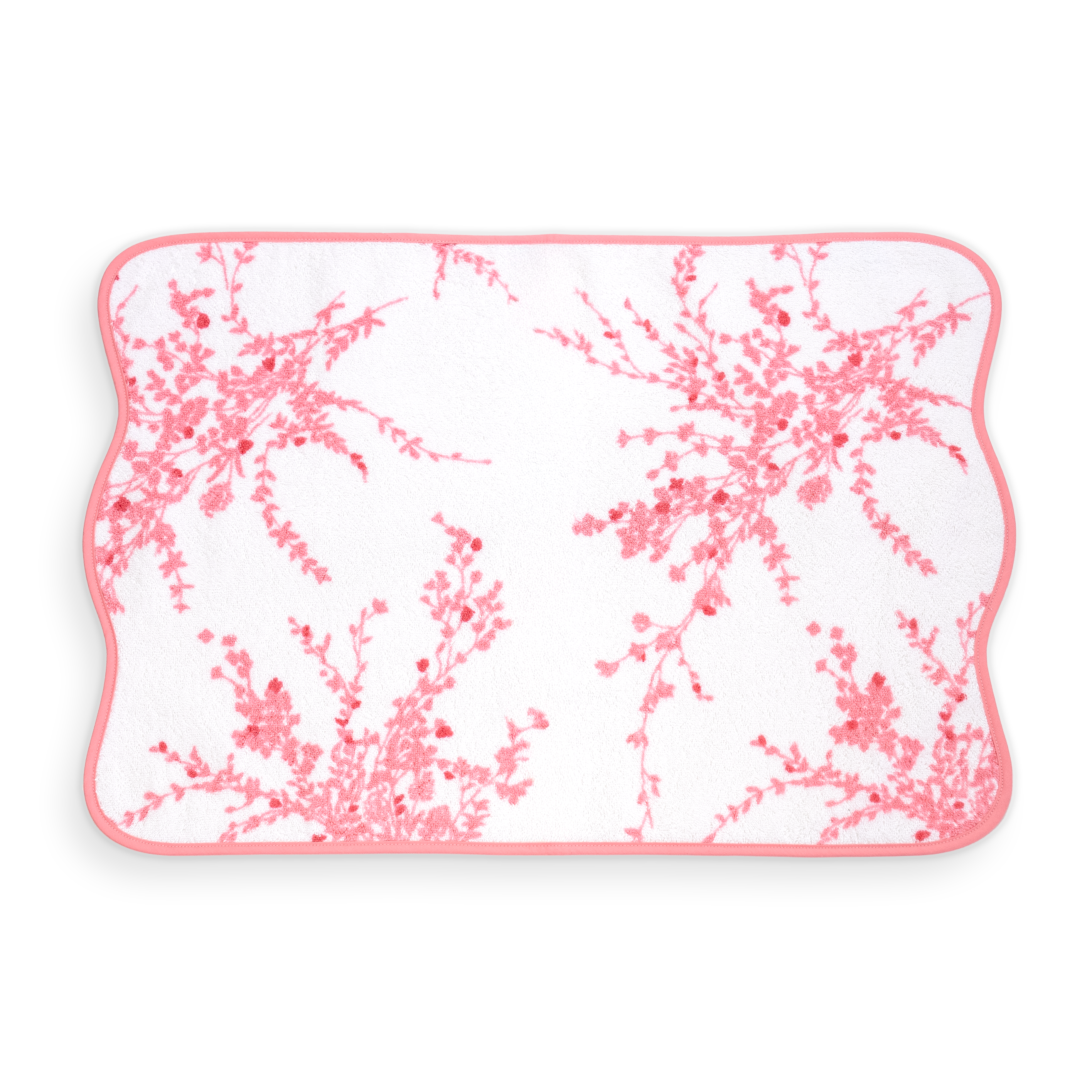 Jeté de Fleurs Pink Towels