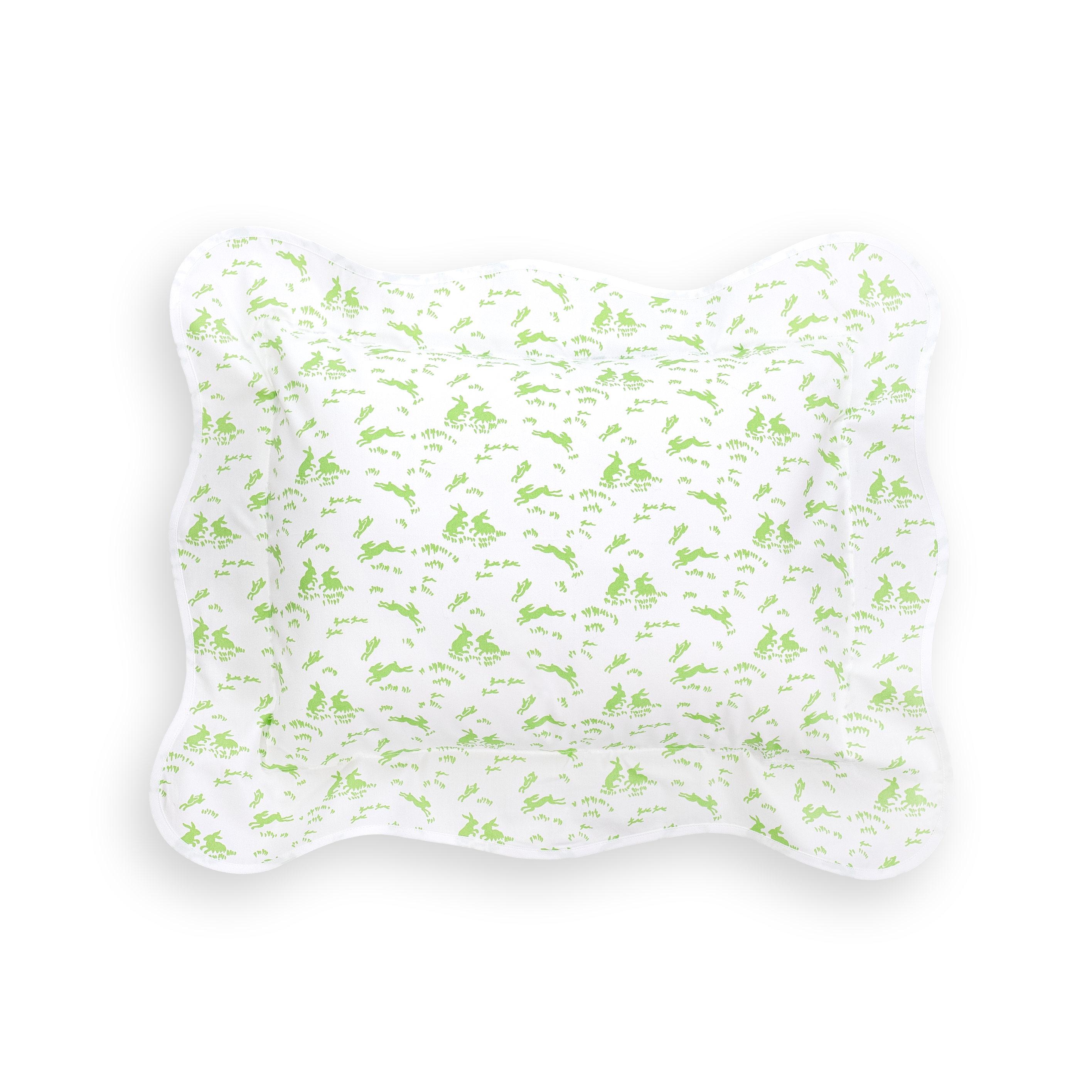 Lapins Green Boudoir Sham