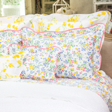 Pois de Senteur Yellow Bed Linens