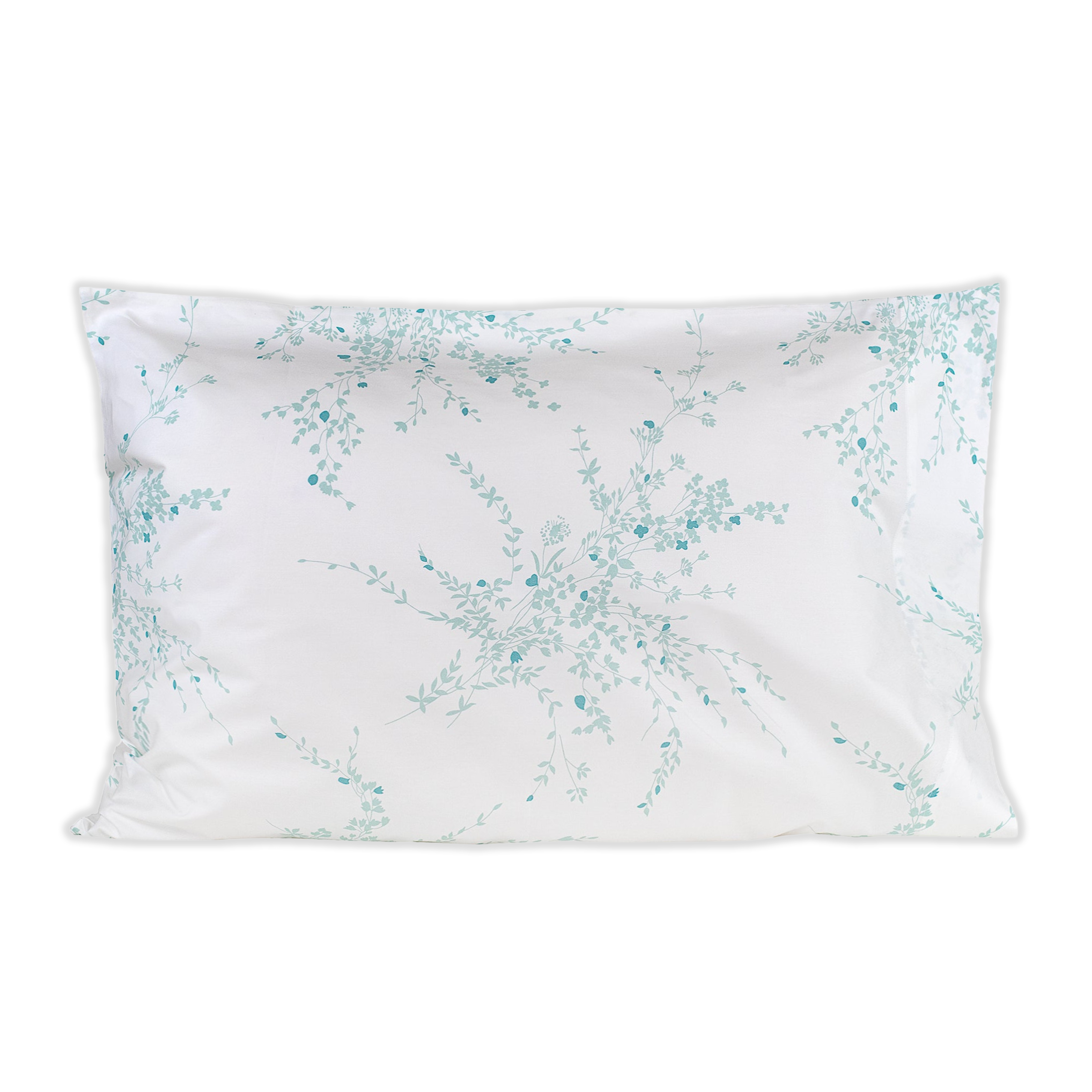 Jeté de Fleurs DP Blue Standard Pillowcase