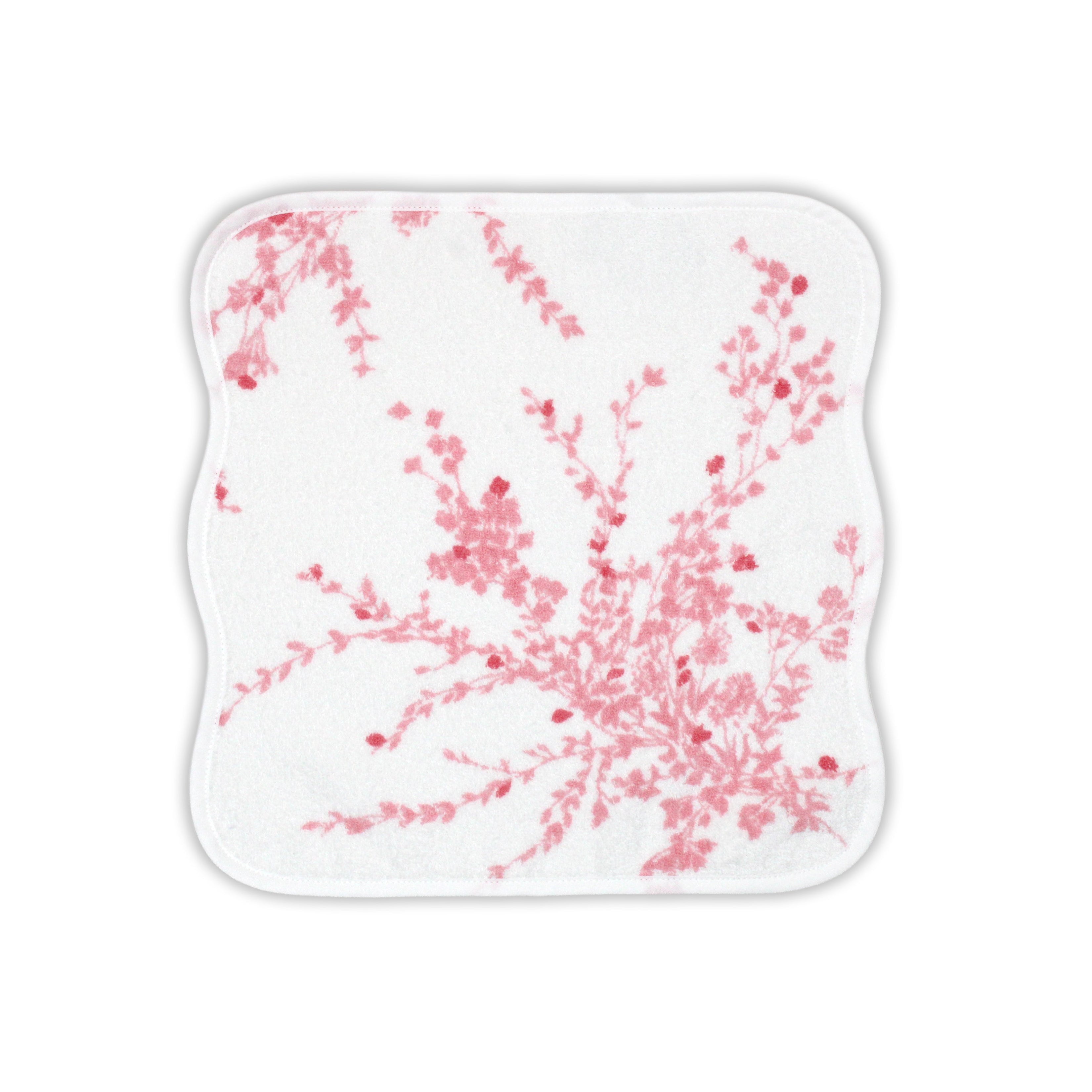 Jeté de Fleurs Pink Washcloths