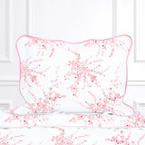 Jeté de Fleurs Pink Bed Linens