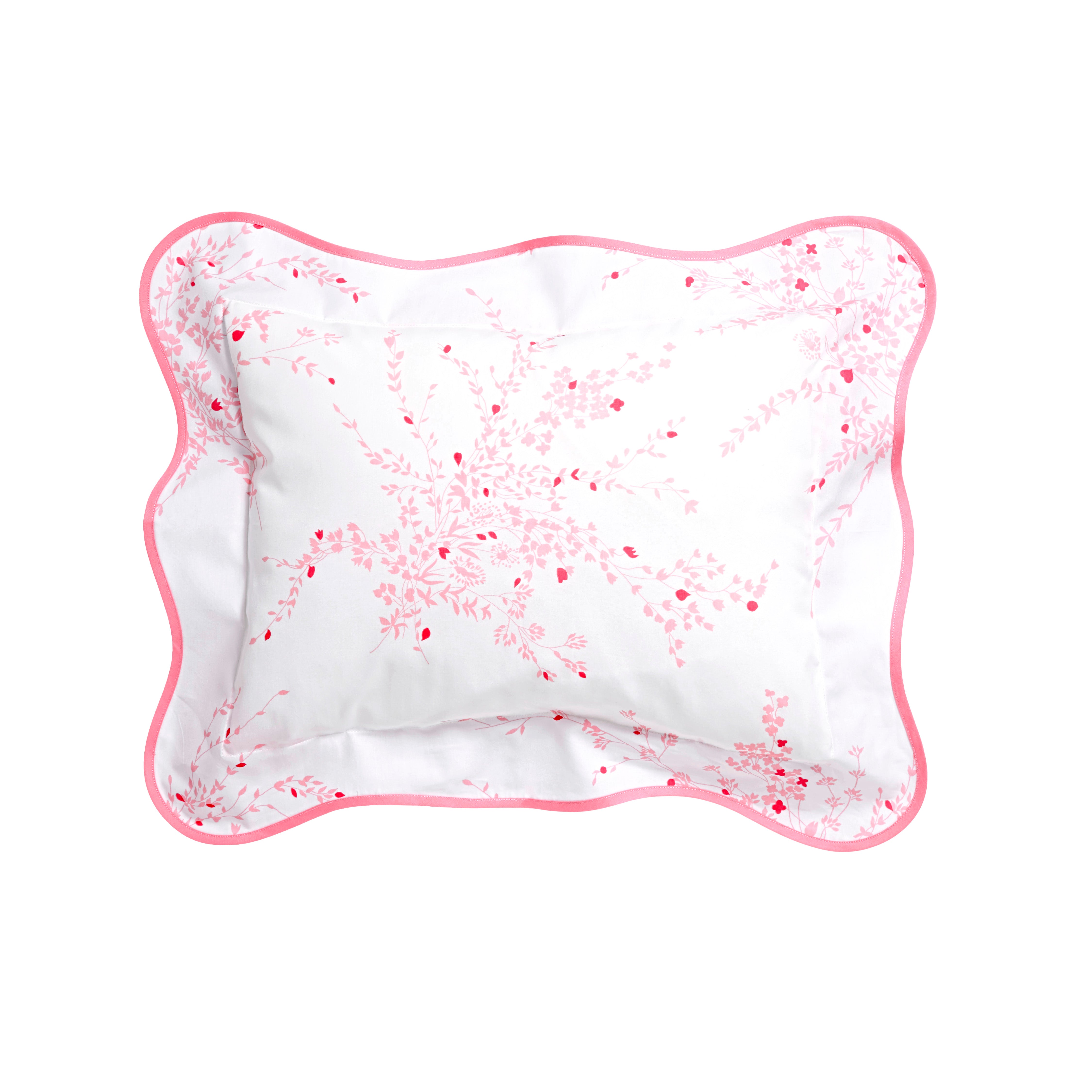 Jeté de Fleurs Pink Bed Linens