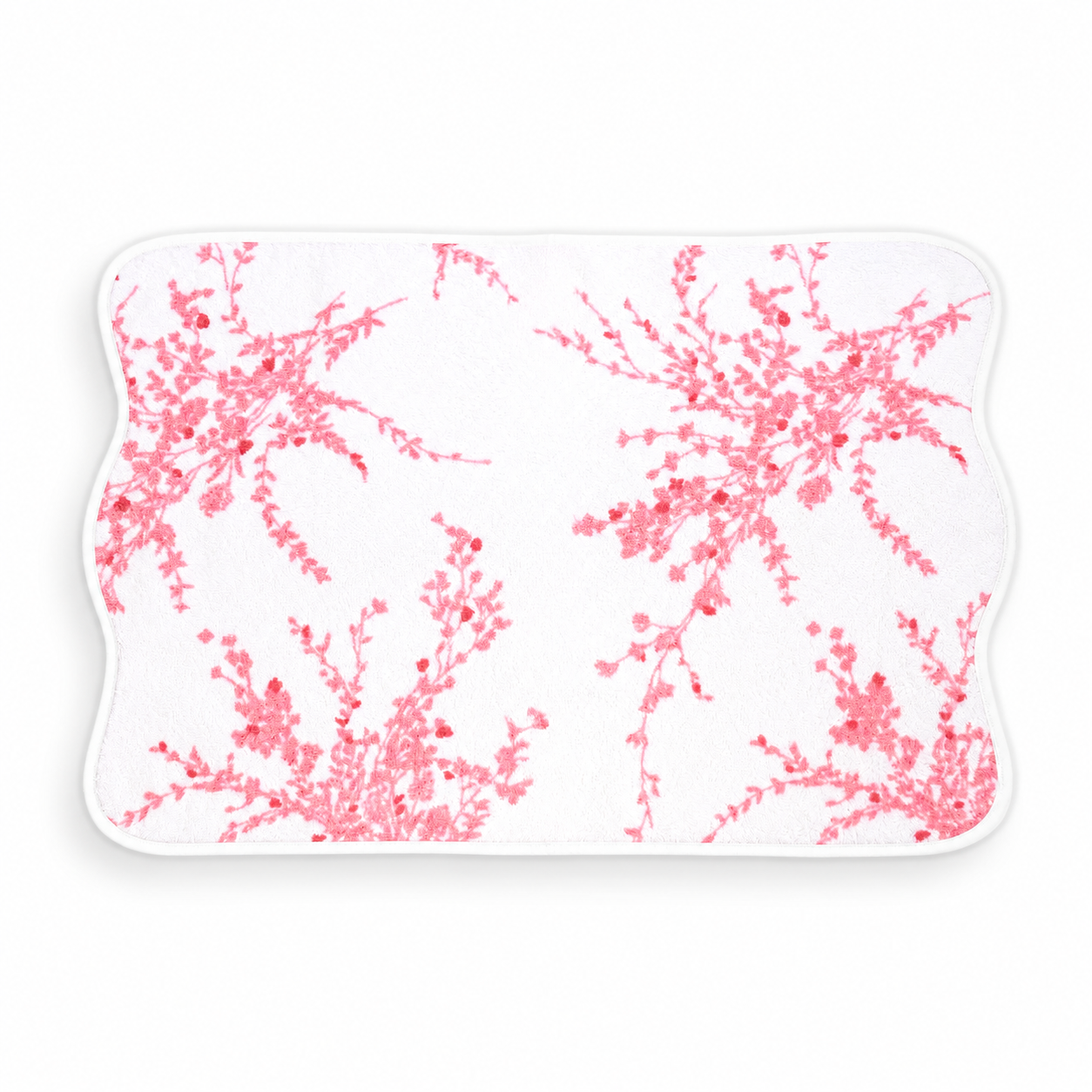 Jeté de Fleurs Pink Towels