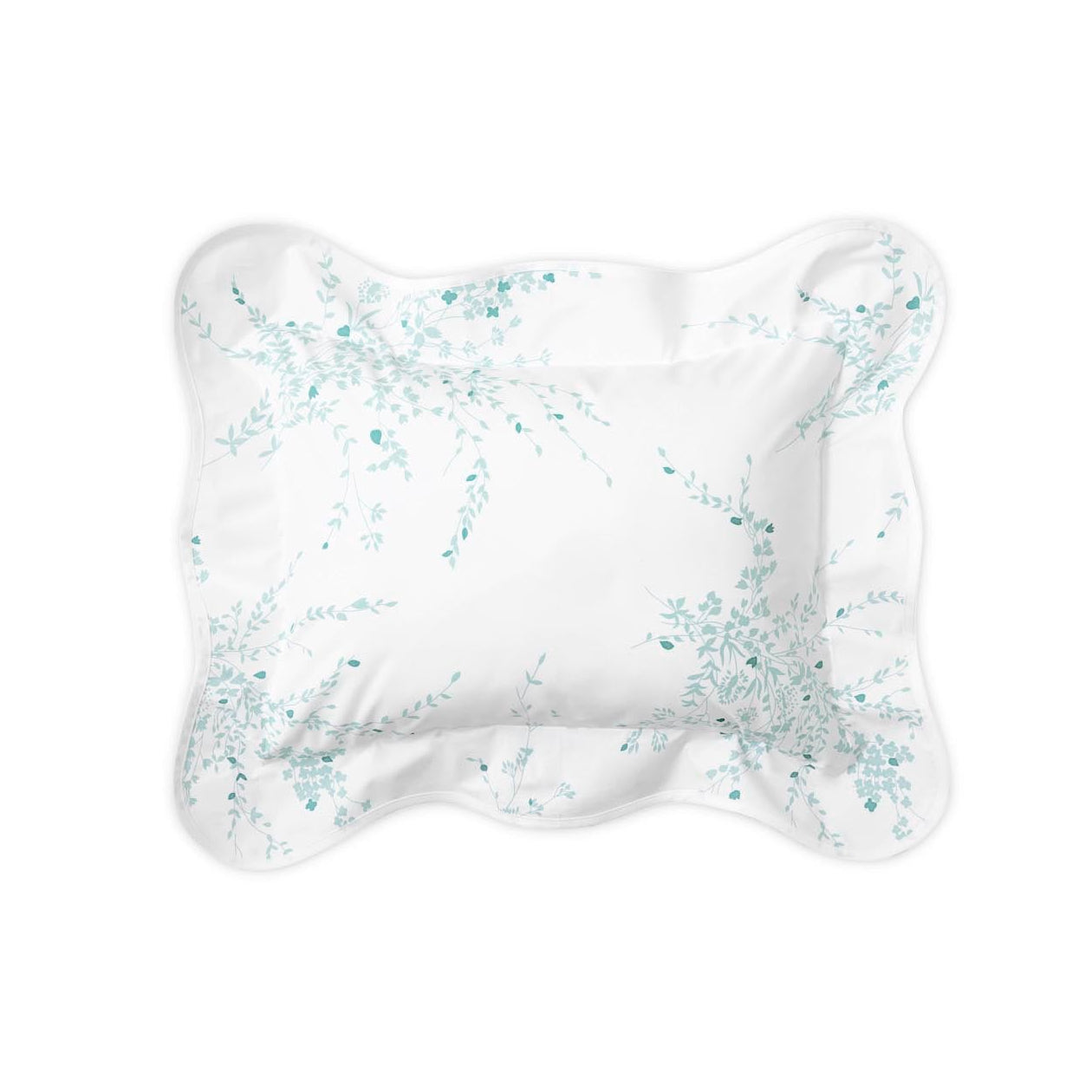 Jeté de Fleurs DP Blue Bed Linens