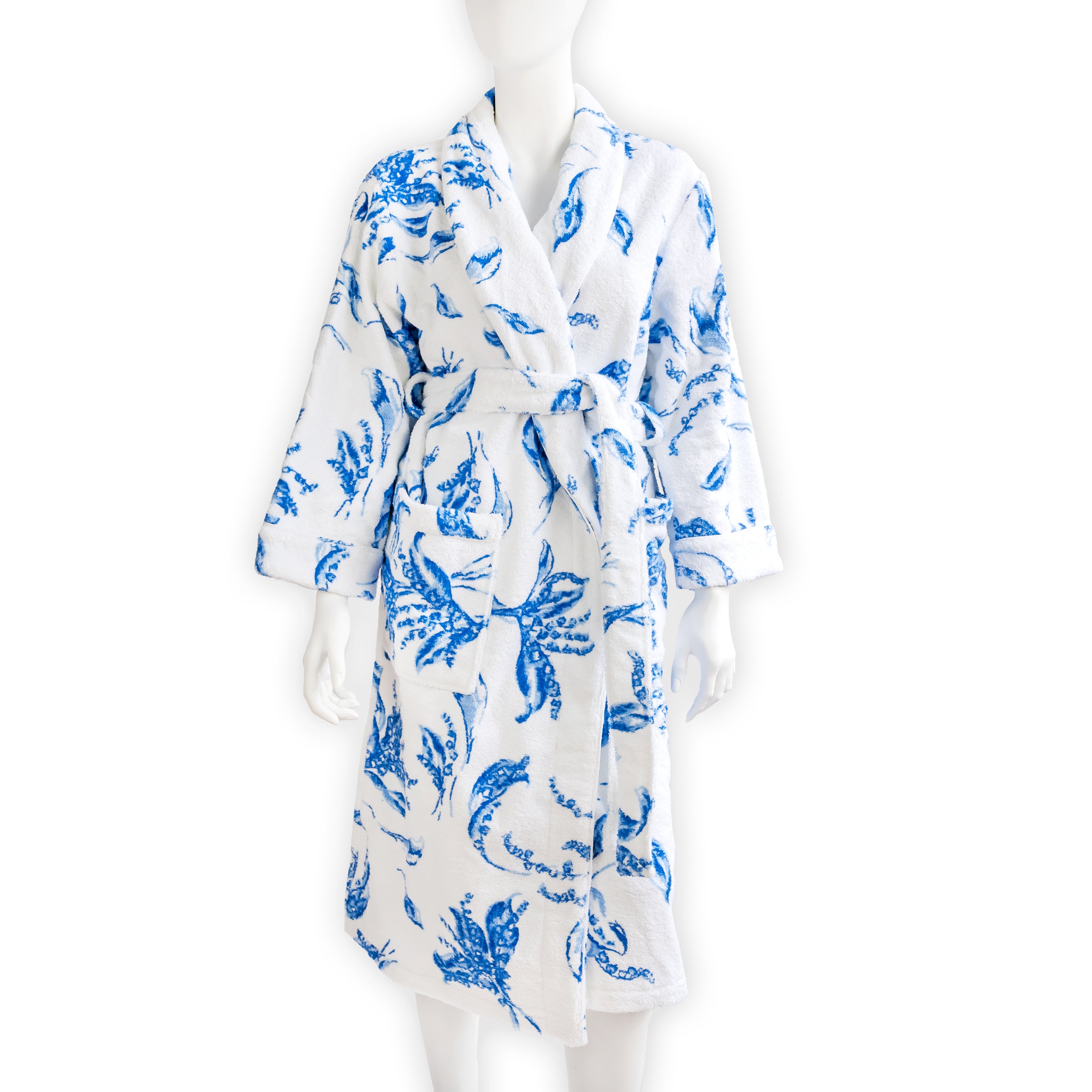 Muguet Blue Terry Robes