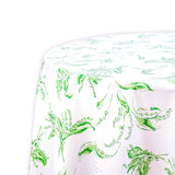 Muguet Green Printed Tablecloths