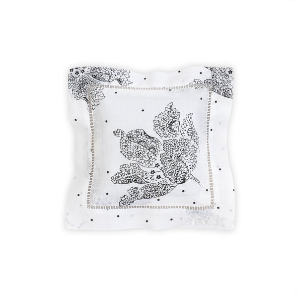 Dentelle de Tulipe Emb. Square Sachet