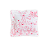 Jeté de Fleurs Pink Emb. Square Sachet