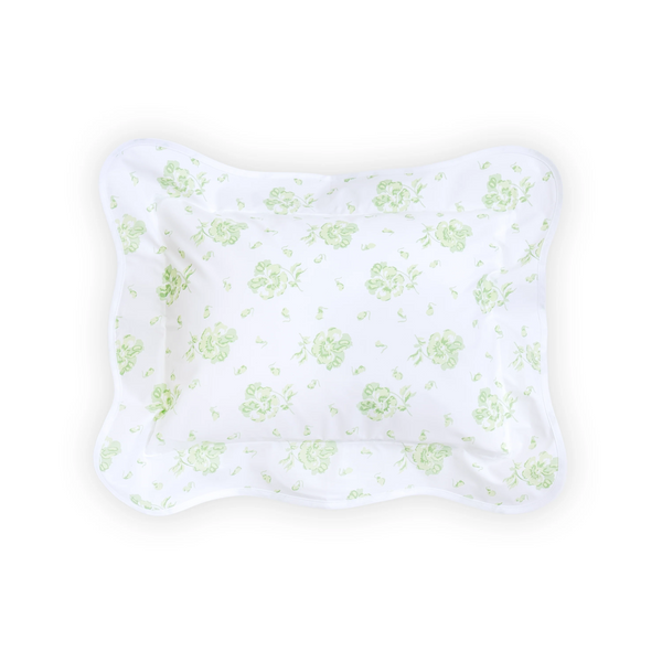 Pensées Soft Green Bed Linens