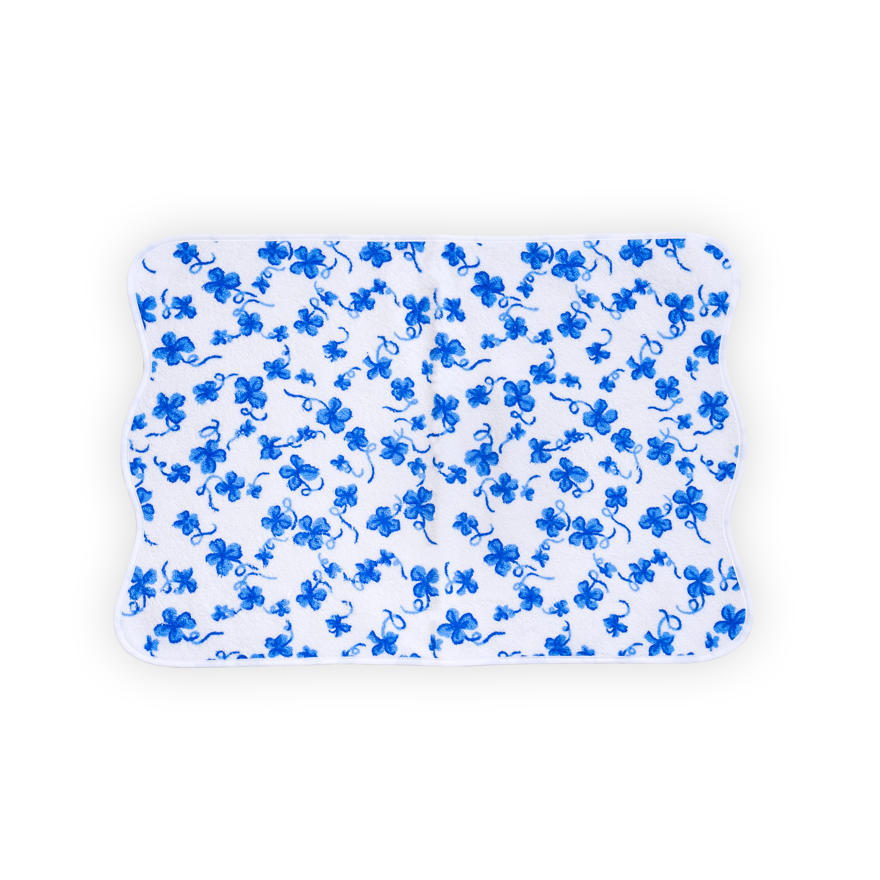 Trèfles Blue Towels