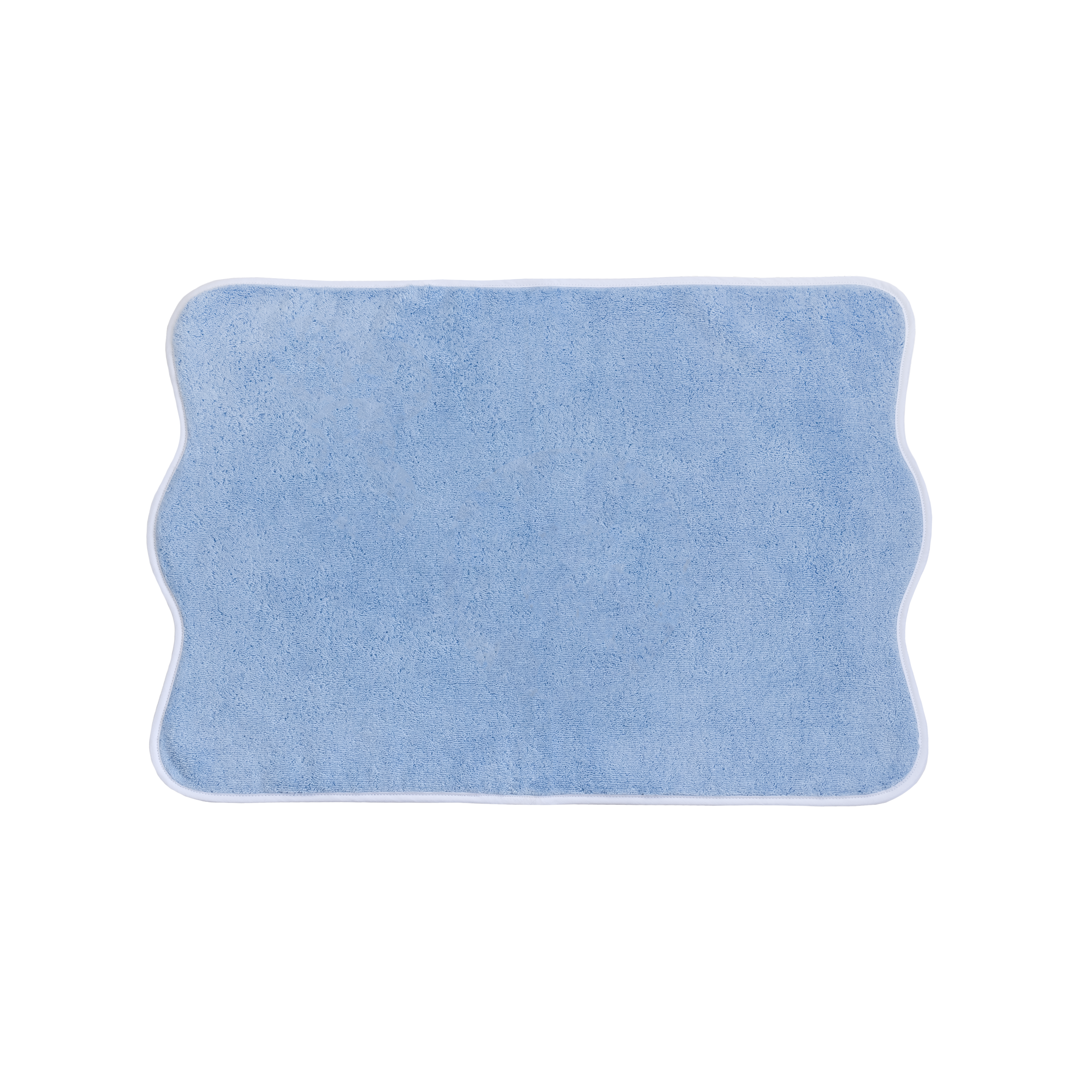 Solid #9508 Blue/White Towels