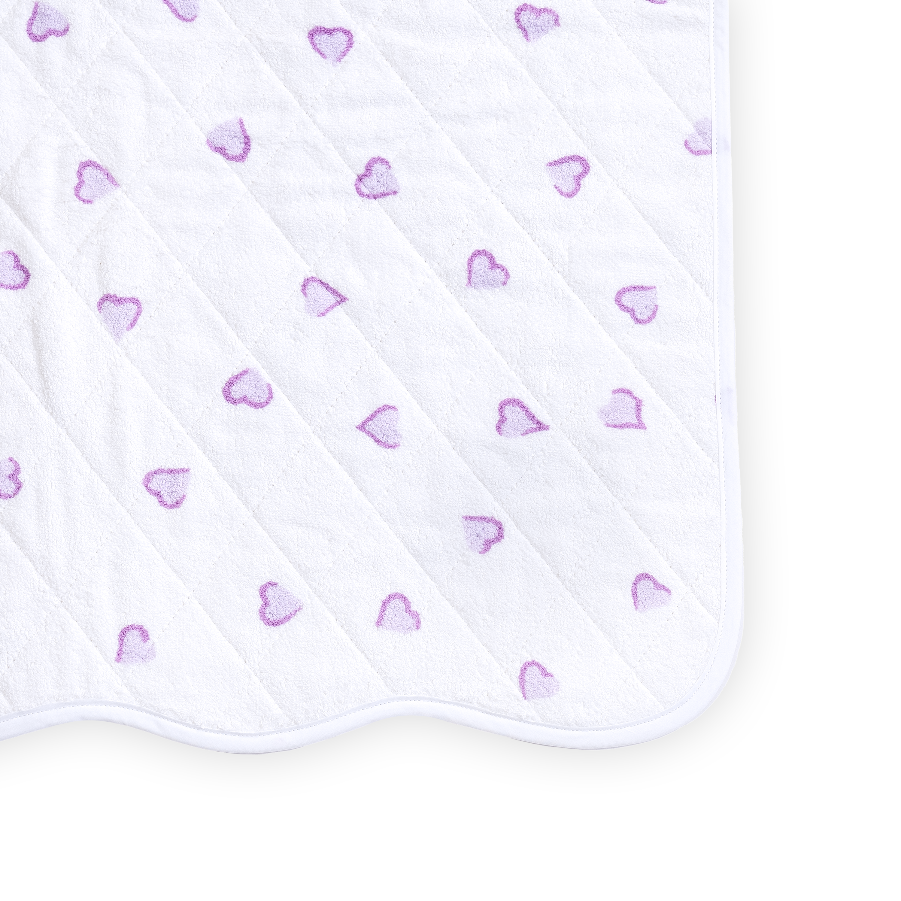 Coeurs Lavender Towels
