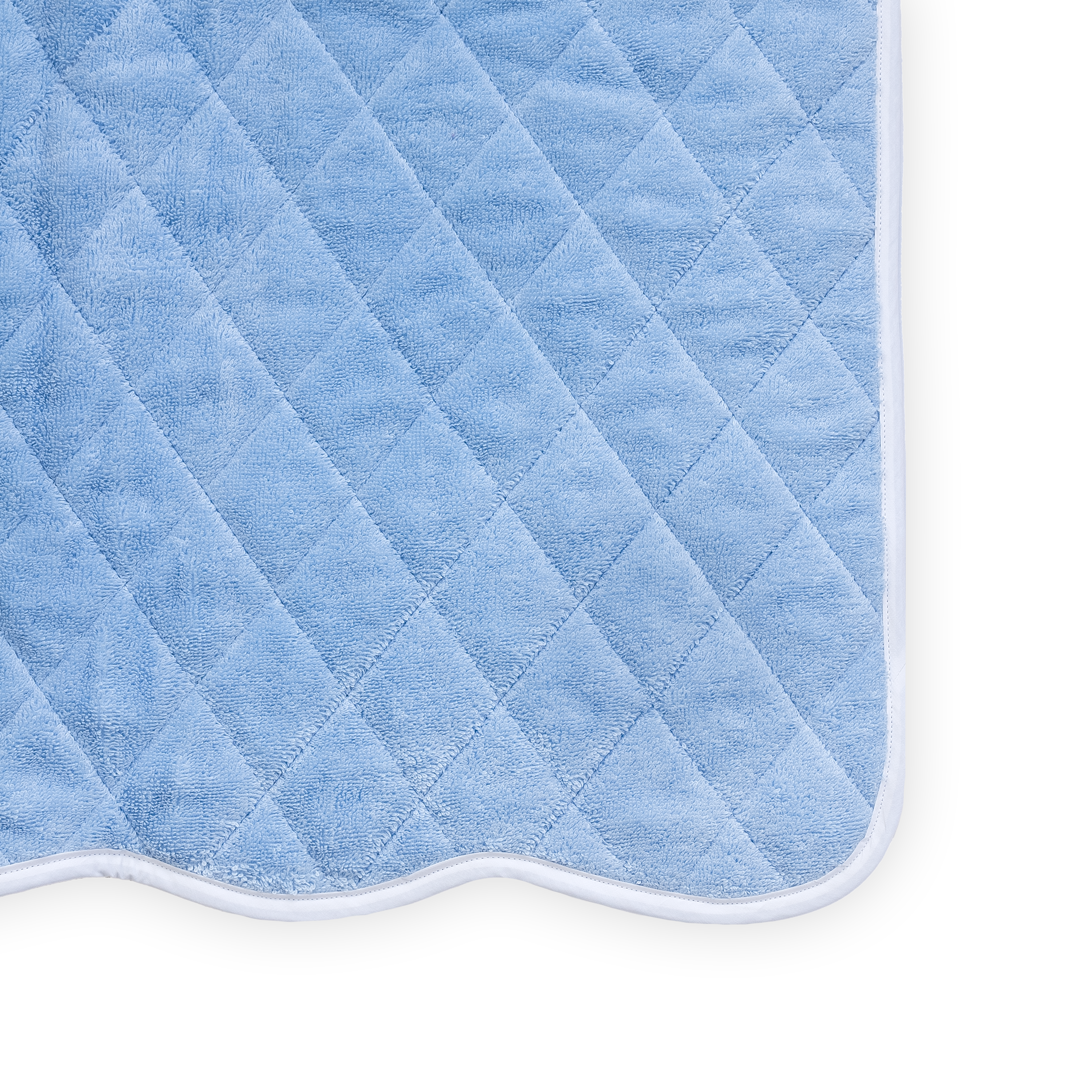 Solid #9508 Blue/White Towels