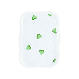 Coeurs Green Printed Cocktail Napkins