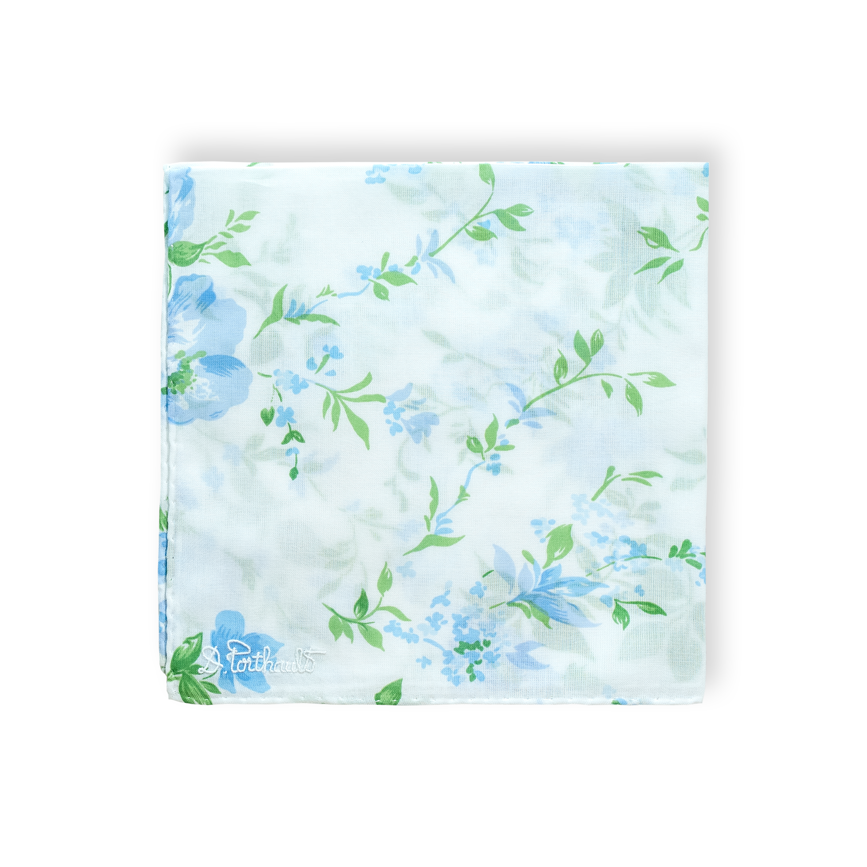 Fleurs du Vent Printed Handkerchief
