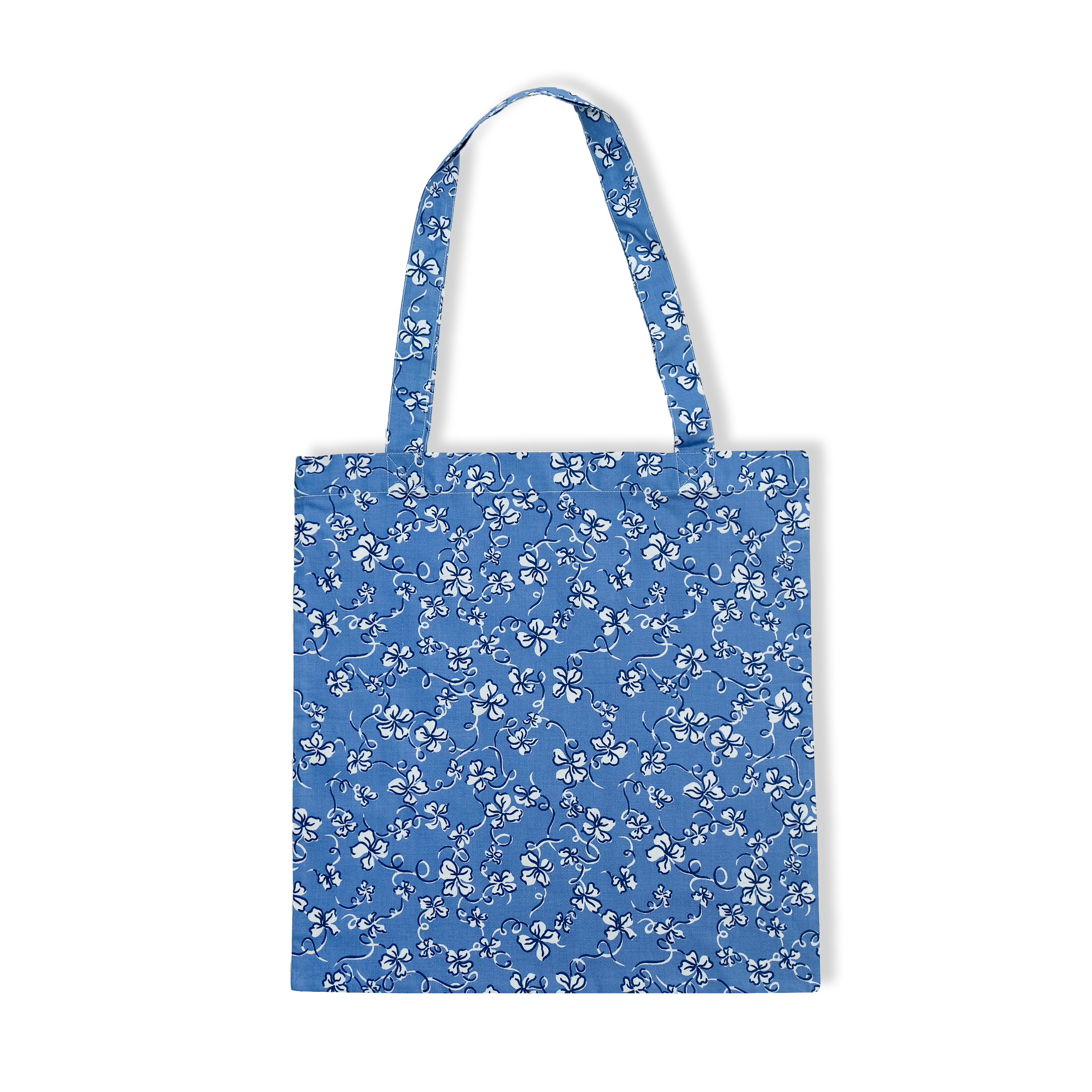 Trèfles Blue Tote Bag