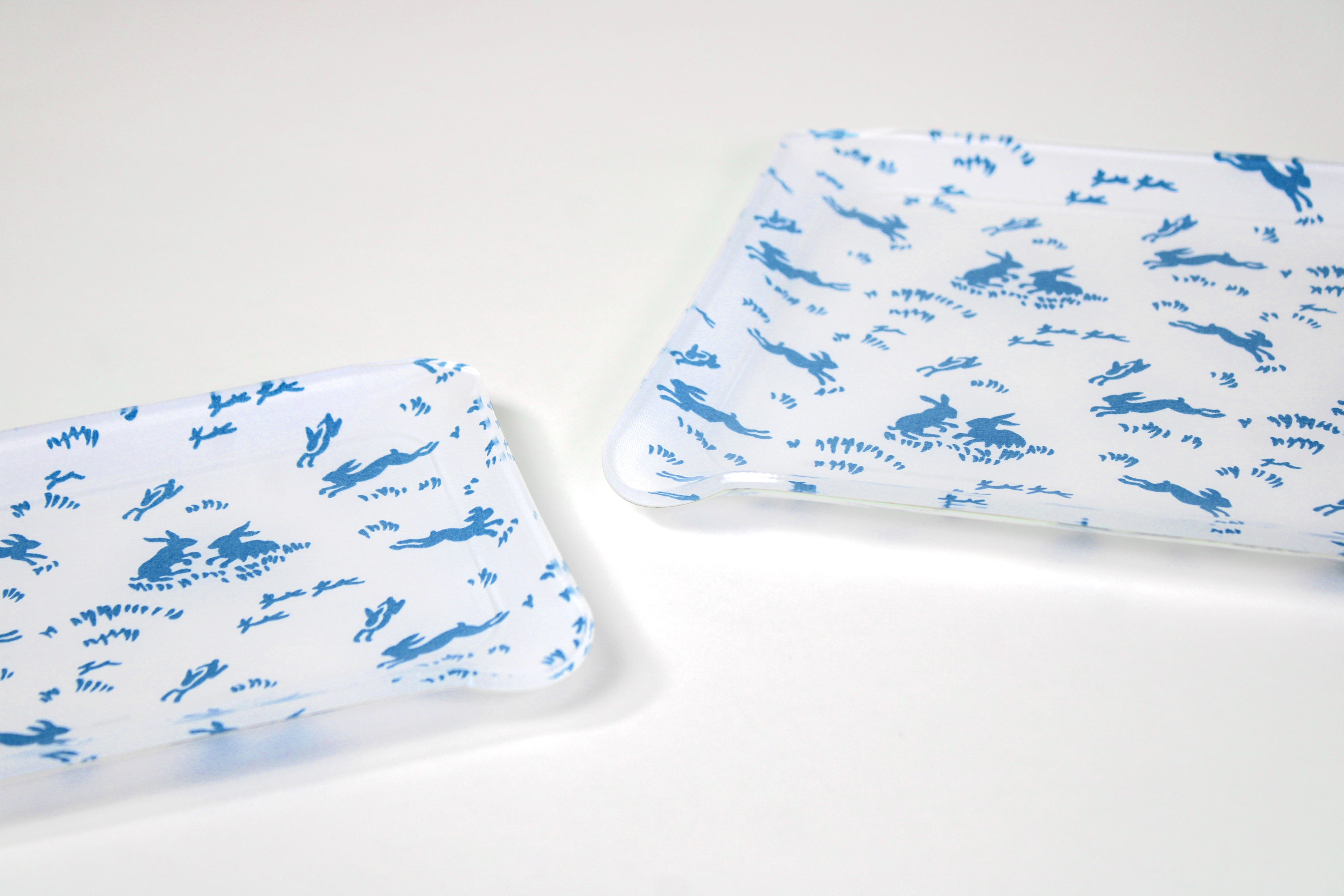 Lapins Blue Laminated Trays